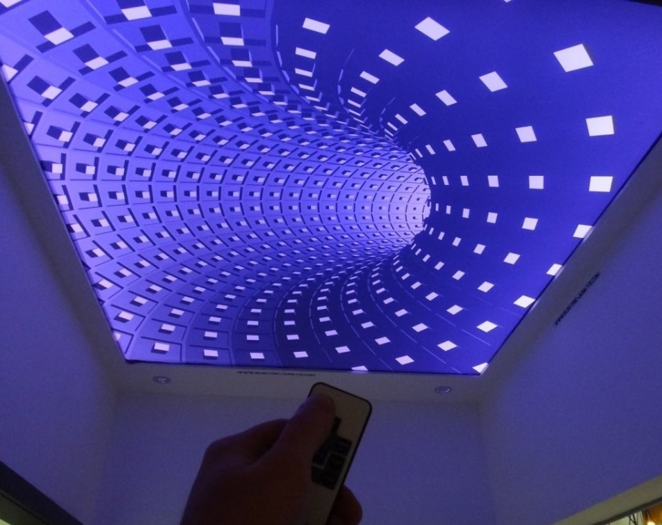 Заказать 3d натяжные потолки в г. Пушкино